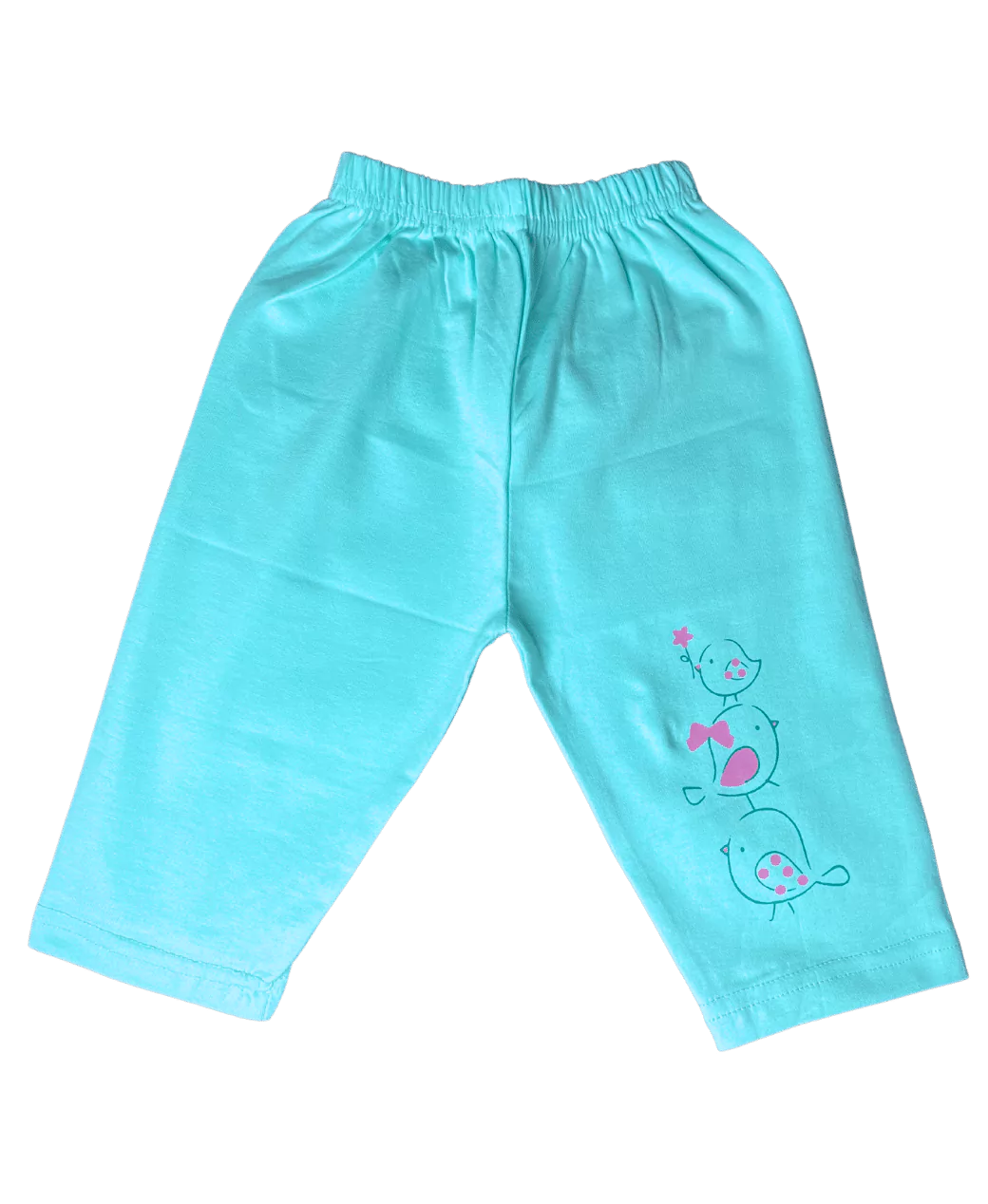 Birdie Full Length Cotton Knit Stretchable Leggings