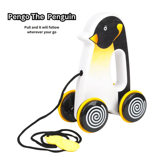 Pengo The Penguin Pull Toy