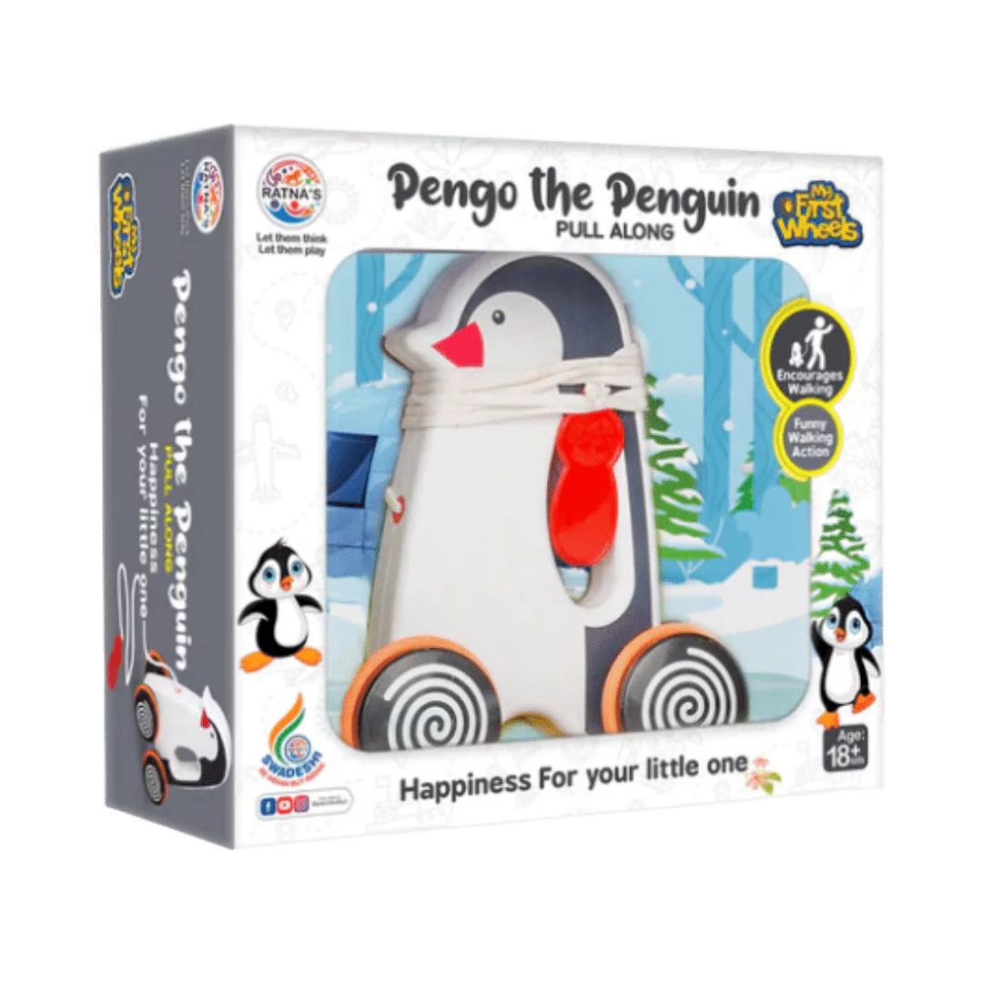 Pengo The Penguin Pull Toy