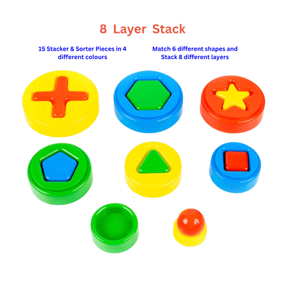 Pyramid Shape Stacker