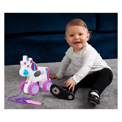 Sparky the Unicorn Pull Toy