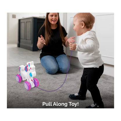 Sparky the Unicorn Pull Toy