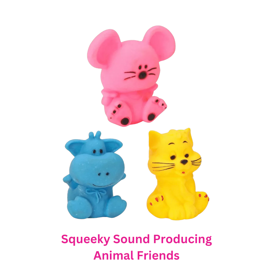 Squeezy Animal Friends Pack of 3 (Assorted)