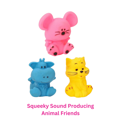 Squeezy Animal Friends Pack of 3 (Assorted)