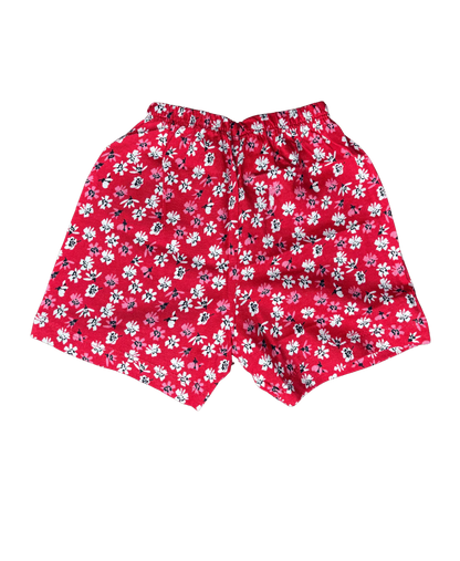 Girls Colourful Cotton Shorts - Pack of 3 (Assorted)