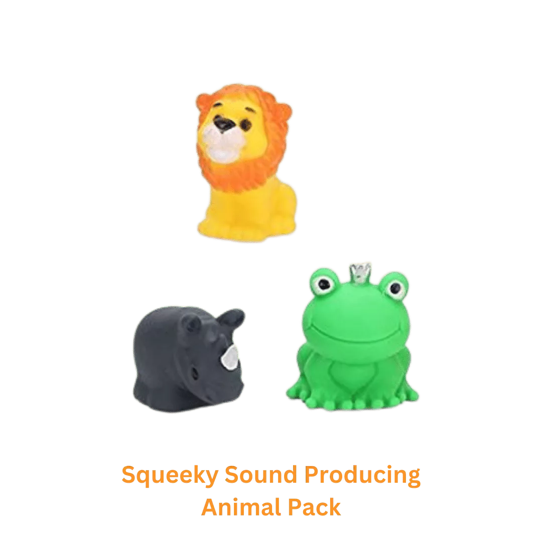 Squeezy Animals Pack of 3 (Assorted)