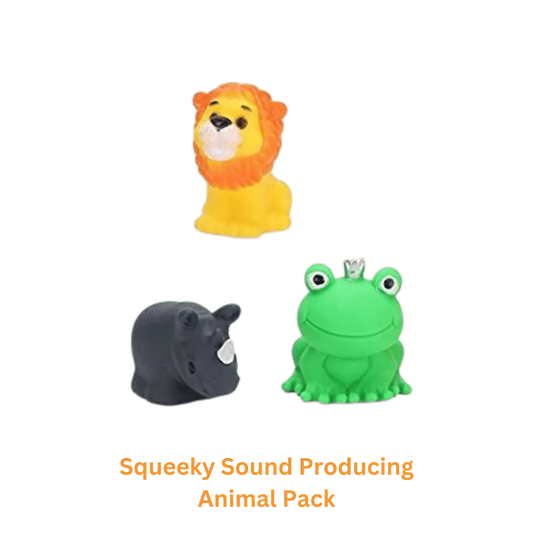 Squeezy Animals Pack of 3 (Assorted)