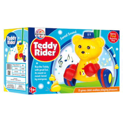 Teddy Rider Push N Pull Toy