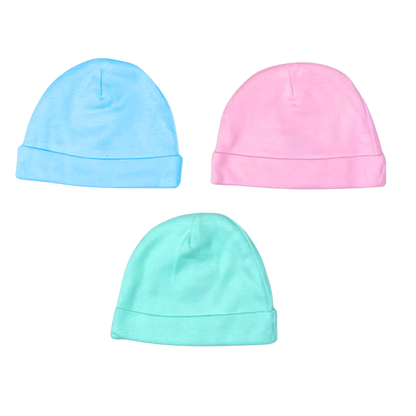 Baby Head Cap pack of 3 (Assorted)