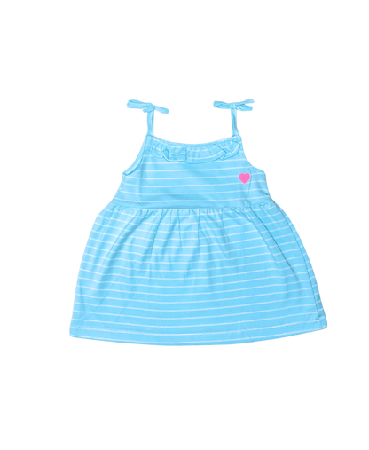 Stripe Cotton Frock Singlet Sleeveless (Assorted)