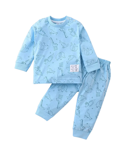 Ele Dino Full Sleeve Tshirt and Leggings