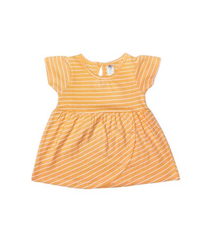 Stripe Cotton Frock Half Sleeve (Assorted)