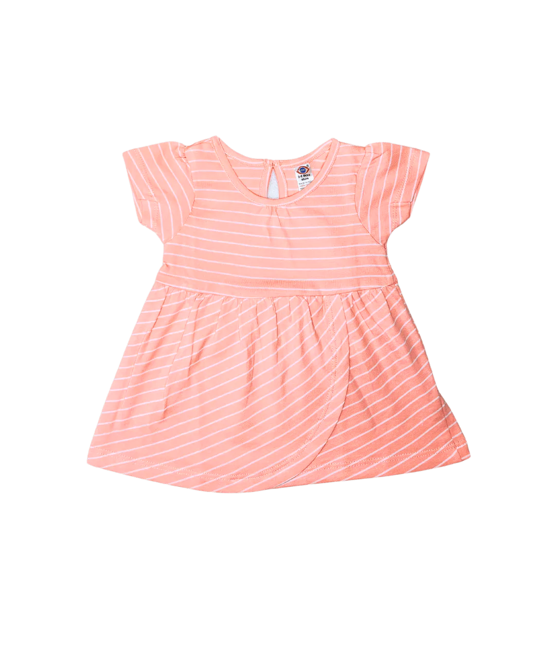 Stripe Cotton Frock Half Sleeve (Assorted)