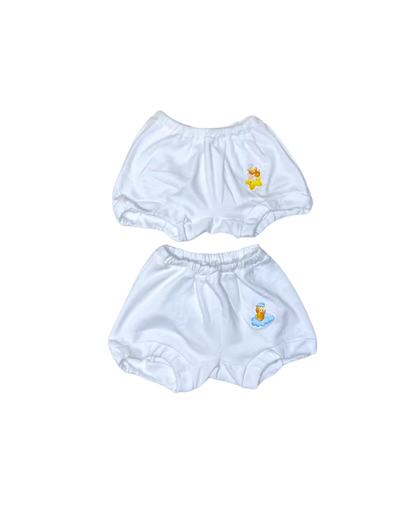 White Baby Underpants Pack of 3 (Assorted)