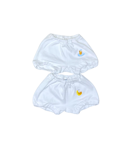 White Baby Underpants Pack of 3 (Assorted)