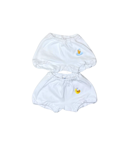 White Baby Underpants Pack of 3 (Assorted)