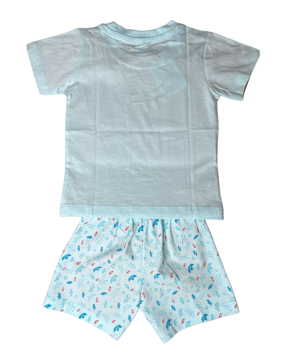 Teddie Half Sleeve Tshirt and Shorts Set