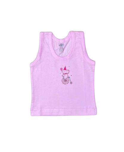 Cute Print Sleeveless Vest Pack of 3 (Assorted)