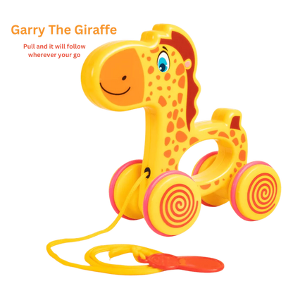 Gary the Giraffe Pull Toy