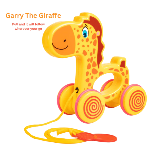 Gary the Giraffe Pull Toy