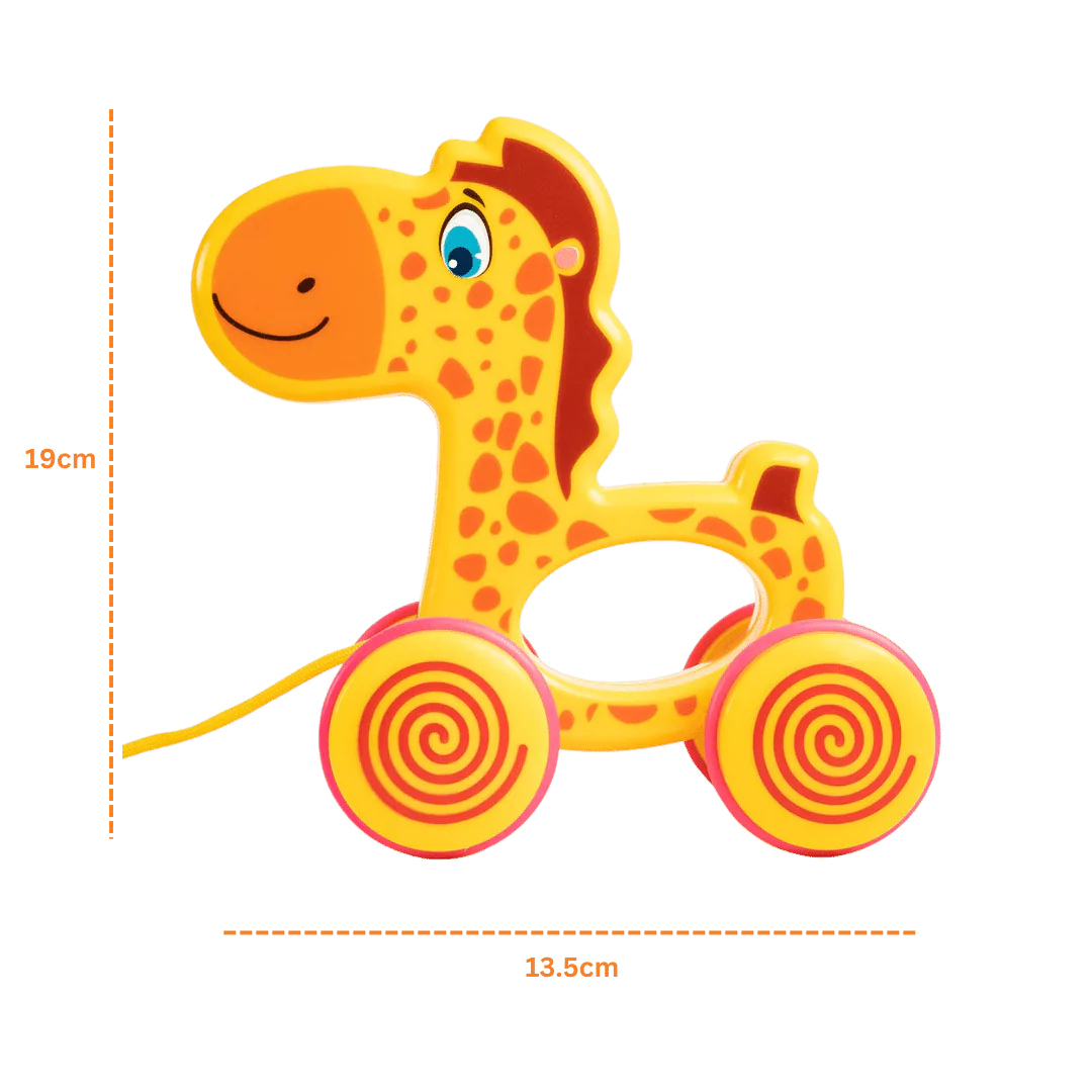 Gary the Giraffe Pull Toy