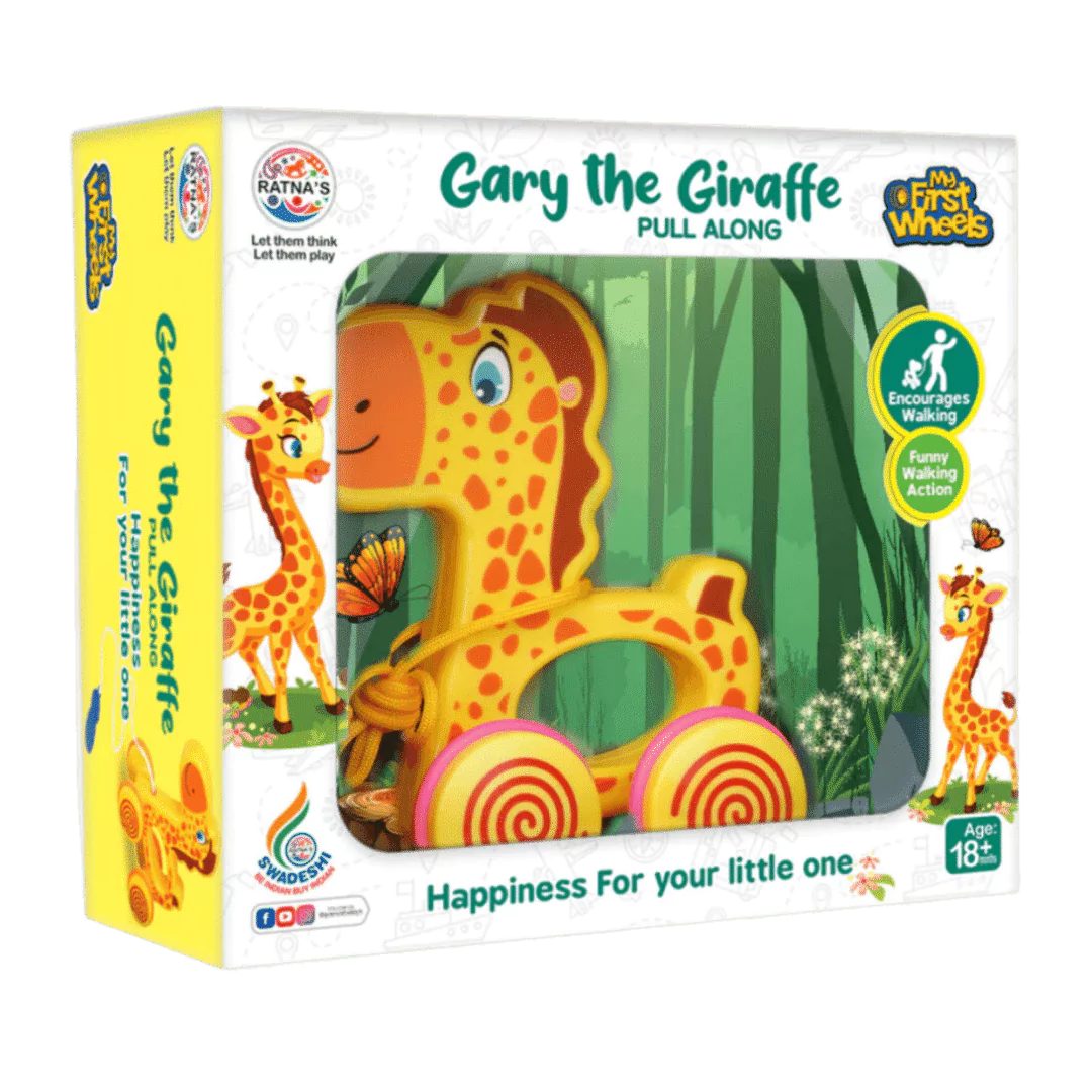 Gary the Giraffe Pull Toy