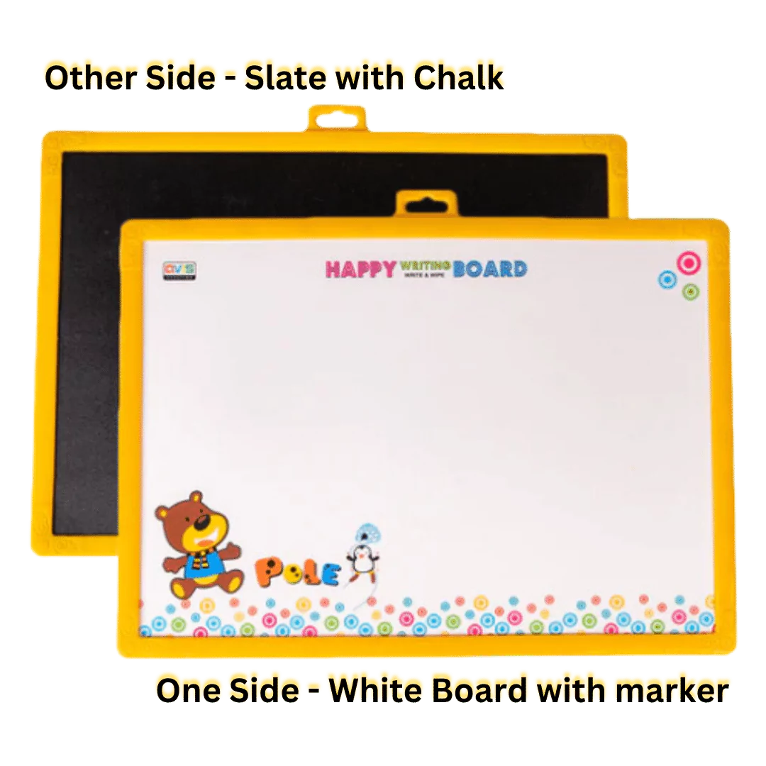 Happy Writing Board with White Board (Assorted)