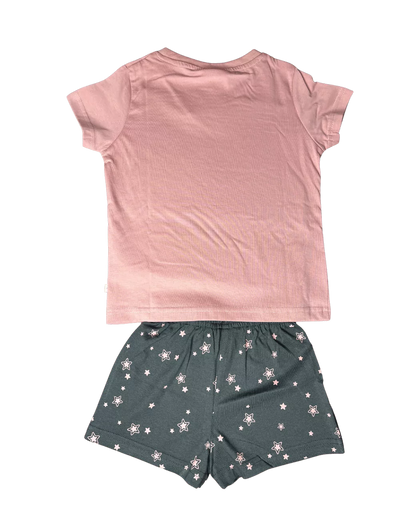 Leisurewear Meow Half Sleeve Tshirt and Shorts