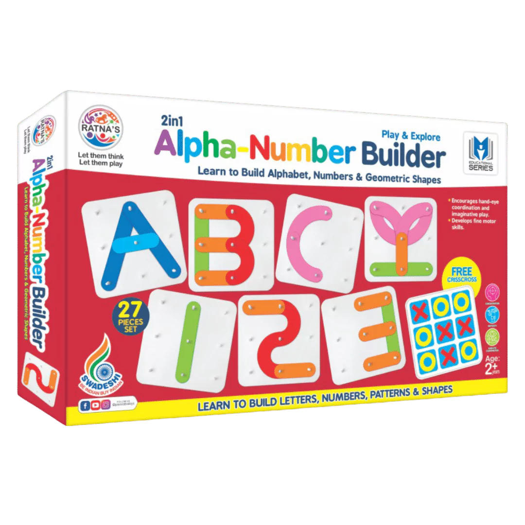 Alpha Number Builder 2 in 1