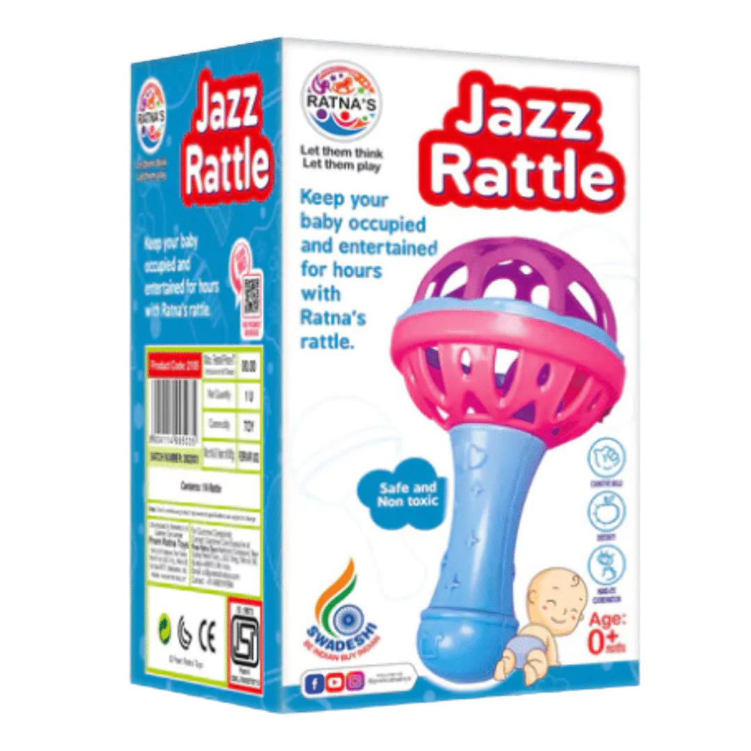 Jazz Rattle (Assorted)